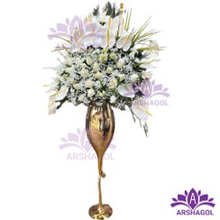 تصویر جام گل تسلیت کد a4002 