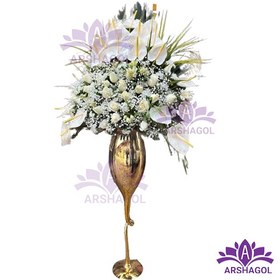 تصویر جام گل تسلیت کد a4002 