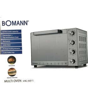 تصویر توستر 62 لیتری بومن آلمان مدل MBG6001 Toaster oven 62 liter Bowman Germany model MBG6001