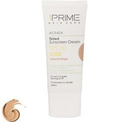 تصویر کرم ضد آفتاب رنگی پریم SPF60 فاقد چربی Prime Tinted Oil-free Sunscreen Cream SPF60