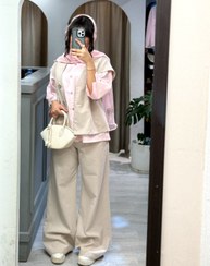 تصویر ست وست وشلوار دلیا کد۱۱۱۷ 