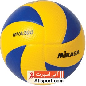 تصویر توپ والیبال میکاسا مدل MVA 200 ا Mikasa MVA 200 Volleyball Mikasa MVA 200 Volleyball