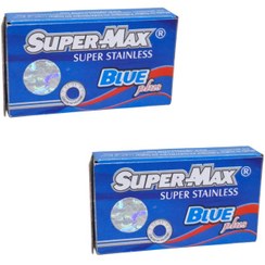 تصویر تیغ یدک سوپرمکس مدل پلاس دو بسته 10 عددی 