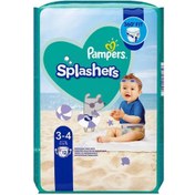 تصویر پوشک استخری کودک سایز 4-3 پمپرز pampers Pampers