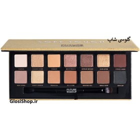 تصویر پالت سایه فیوچر میکاپ (FU2301) Soft Touch FUTURE MAKEUP 14 Color Eyeshadow Palette, FU2301 – 18.2gr