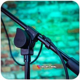 تصویر پایه میکروفن ایتالیایی کوئیک لاک QUIKLOK_A304 microphone stand Quik lok A304