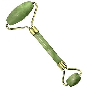 تصویر ماساژور صوررت جیدرولر (سنگ یشم) Jidroller facial massager (jade stone)