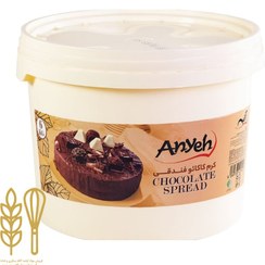 تصویر کرم کاکائو نوتلا فندقی آنیه سطل 6 کیلویی 