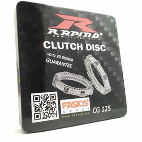 تصویر صفحه کلاچ سرامیکی هوندا 125 مدل 5تایی 