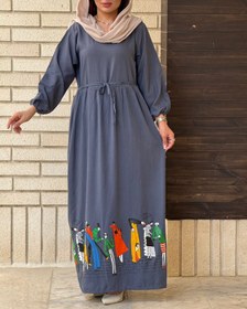 تصویر پیراهن ساحلی زنانه نخی مدل 7158 