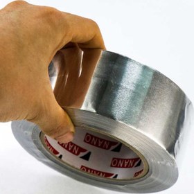 تصویر چسب آلومینیومی نسوز ۵cm ا Aluminium 5cm tape Aluminium 5cm tape