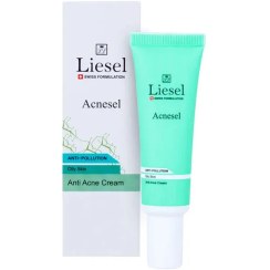 تصویر کرم ضد‌جوش مناسب پوست‌های چرب و دارای آکنه حجم 30 میل لایسل Liesel Anti Acne Cream For Oily And Acne Prone Skin 30ml