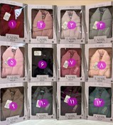 تصویر حوله تن پوش پالتویی گلدوزی شده برند Ladik bathrobe