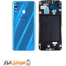 تصویر فریم ال سی دی گوشی سامسونگ Samsung Galaxy A30s midlle lcd samsung galaxy a30s org 100%