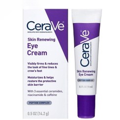 تصویر کرم دور چشم ضد چروک و آبرسان سراوی Skin Renewing Anti-aging Eye Cream 