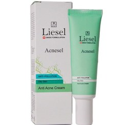 تصویر کرم ضد جوش آکنه سل لایسل حجم 30 میل Liesel Acnesel Anti Acne cream 30ml