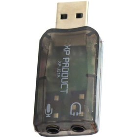 تصویر کارت صدا XP-Product XP-U21C 5.1 ا XP-Product U21C USB sound card XP-Product U21C USB sound card