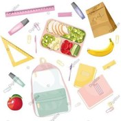 تصویر وسایل مدرسه دخترانه 