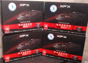 تصویر کارت گرافیک ایکس اف ایکس XFX Rx580-8GB