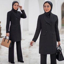 تصویر مانتو شلوار دمپا گشاد کد 804 