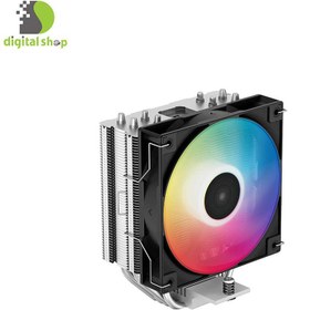 تصویر خنک کننده پردازنده دیپ کول مدل AG400 LED ا DeepCool AG400 LED 120mm CPU Air Cooler DeepCool AG400 LED 120mm CPU Air Cooler