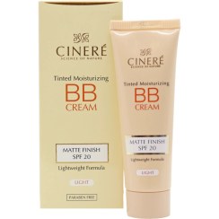 تصویر بی بی کرم SPF 20 سینره مناسب انواع پوست 50 میلی لیتر cinere BB Cream SPF20 50ml