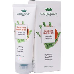 تصویر کاسموکلوژی کرم مر طوب کننده و نرم کننده دست و ناخن COSMECOLOGY HAND AND NAIL CREAM