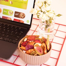 تصویر میوه خشک سیب نارگیل گلابی 