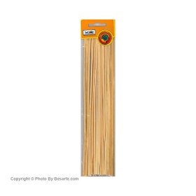 تصویر سیخ چوبی اسکیل آزاد بسته 25 عددی Scale Azad Wooden Skewers, Pack of 25