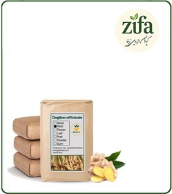 تصویر ریشه زنجبیل خشک فله 