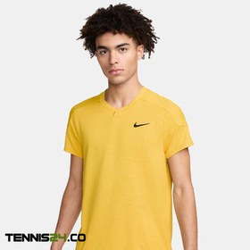 تصویر تی شرت تنیس مردانه نایک Nike Court Slam Dri-FIT- زرد 