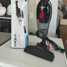 تصویر جاروبرقی ایستاده پرتابل یورولوکس مدل EU-VC2213DSB Eurolux portable standing vacuum cleaner model EU-VC2213DSB