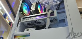 تصویر کیس کامپیوتر 3070ti asus tuf نسل ۱۲ 