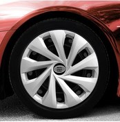 تصویر قالپاق پوشش رینگ RENAULT CLIO 2 14 اینچ با نماد خاکستری 4 قطعه 129 WG Genel Markalar 