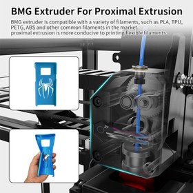 تصویر پرینتر سه بعدی سایز ۶۰۰ ظرفیت بزرگ با سیستم اتوماتیک 