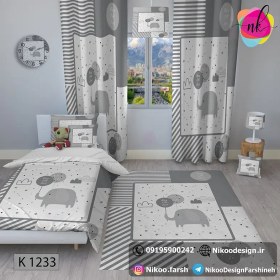 تصویر ست کامل اتاق نوزاد و کودک کد K1233 