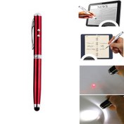 تصویر خودکار 4کاره لیزر دار و تراول چک و تاچ گوشی (بهمراه کیف زیپ دار) 