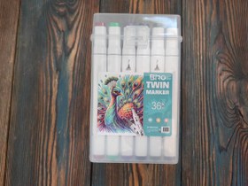 تصویر ماژیک طراحی بیرو ۳۶ رنگ 