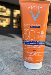 تصویر ضد افتاب/لوسیون بسیار سبک «ویشی »کانادا 200میل VICHY sun care(200 mil)