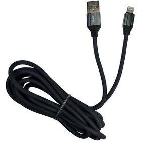 تصویر کابل تبدیل USB به لایتنینگ الدینیو مدل LS442 طول 2 متر USB to Lightning Converter Cable, Model LS442, Length 2 Meters