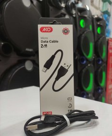 تصویر کابل انتقال دیتا و شارژ آکو مدل AC-30 ( USB to MICRO ) 