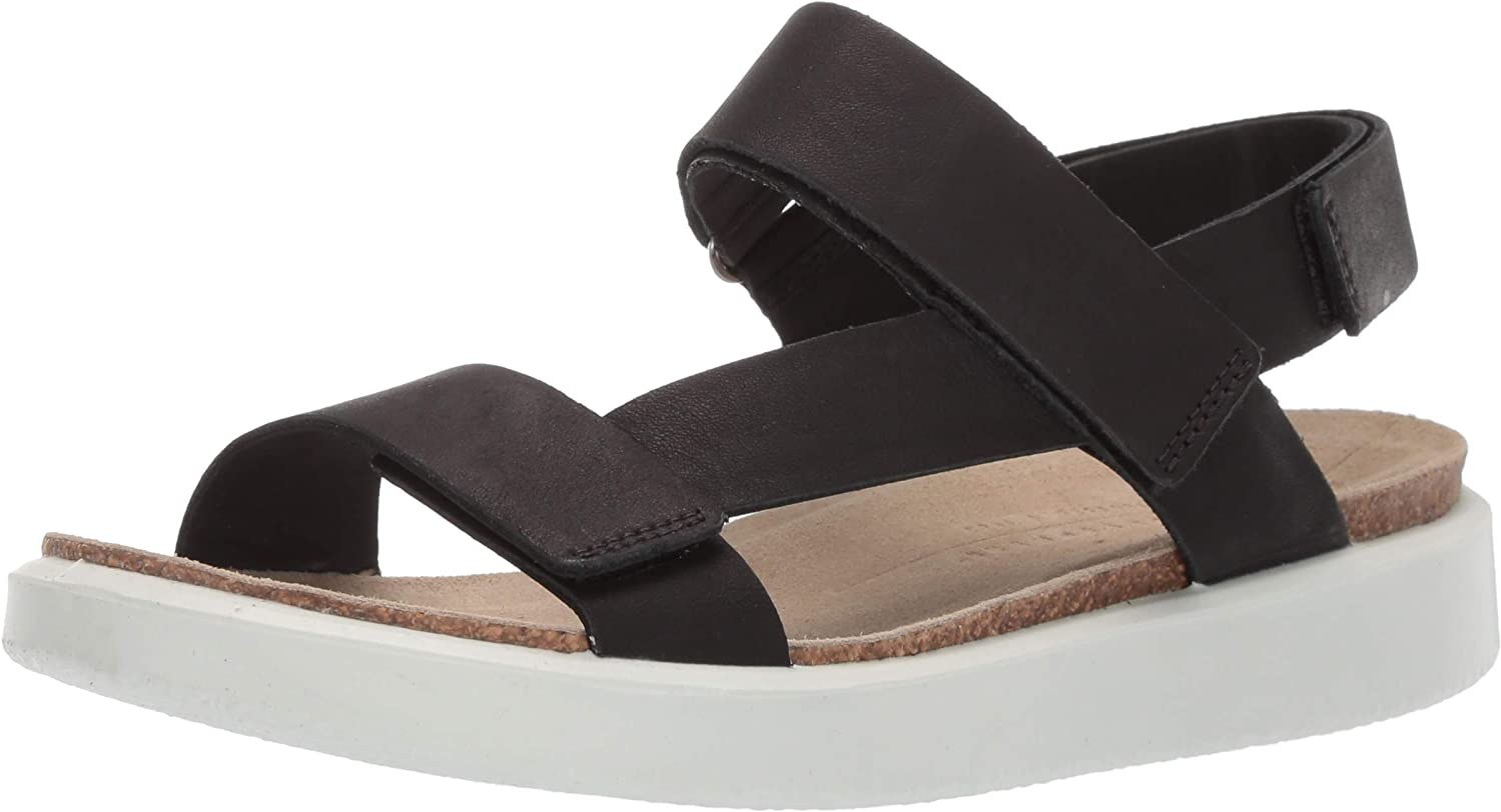 Ecco corksphere best sale women's strappy sandals