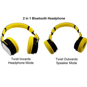 تصویر هدفون بلوتوث سودو مدل MH2 SODO MH2 Bluetooth Headphone