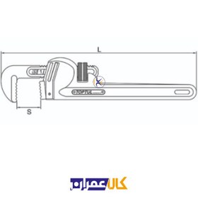 تصویر آچار شلاقی مدل DDAB تاپ تول Toptul 