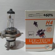 تصویر لامپ چراغ جلو خودرو سه خار (H4) برند لیتک مناسب پراید، 405، L90 ، MVM110 و... 