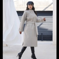 تصویر پالتو فوتر یقه ایستاده 