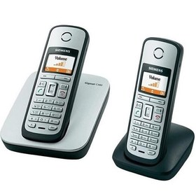 تصویر گوشی تلفن بی سیم گیگاست مدل C380 Duo ا Gigaset C380 Duo Wireless Phone Gigaset C380 Duo Wireless Phone