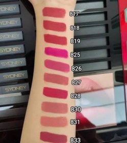 تصویر رژلب مات جامد سیدنی مدل velvet Matte حجم 6 گرم شماره 830 Sydney Velvel Matte Lipstick