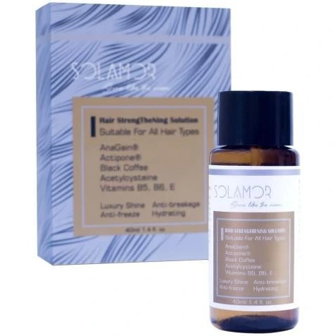 خرید و قیمت سرم مو تقویت کننده سولامور مناسب انواع مو حجم 40 میلی لیتر ...