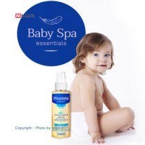 تصویر روغن ماساژ 99% ارگانیک 100 میل موستلا Mustela baby oil code: 035860